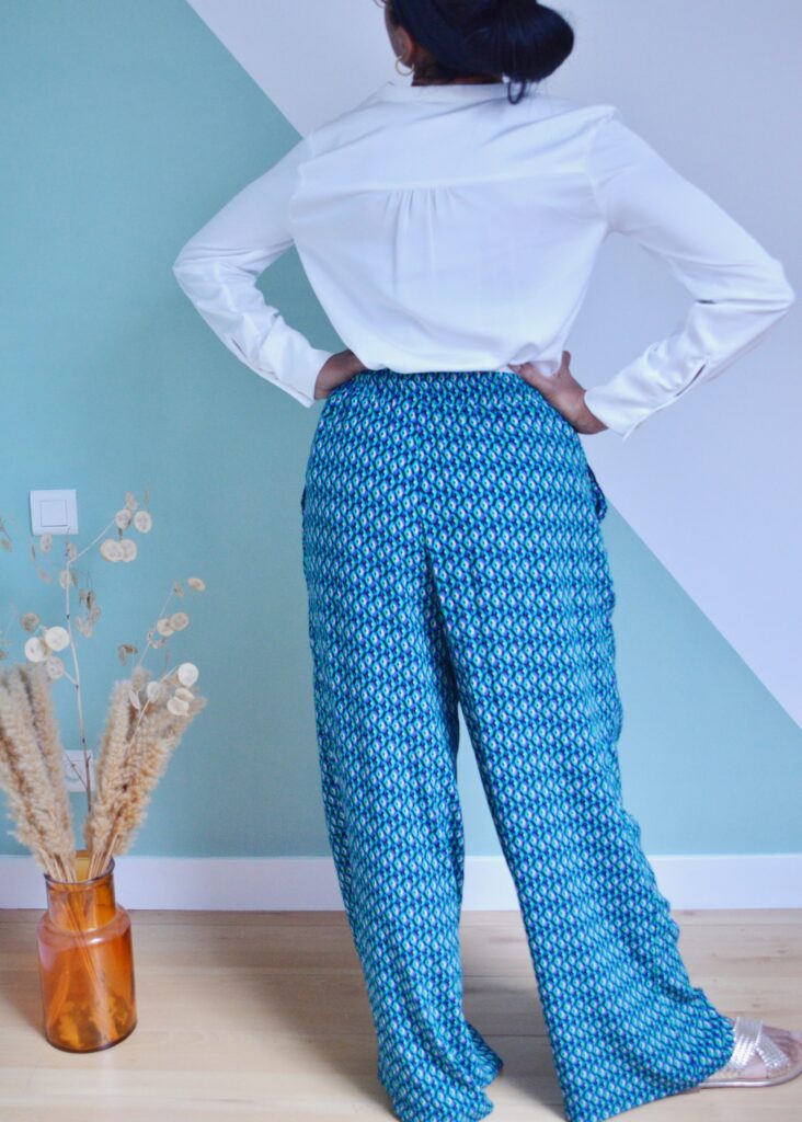 Pantalon Paco de Promod Couture vue de dos