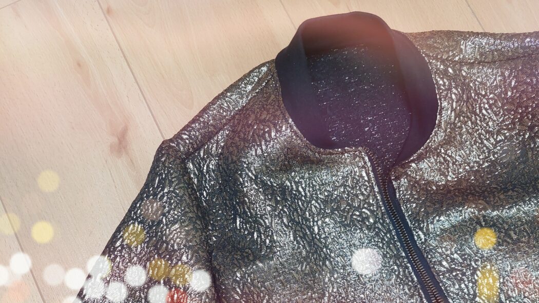 Zoom haut veste Blossom